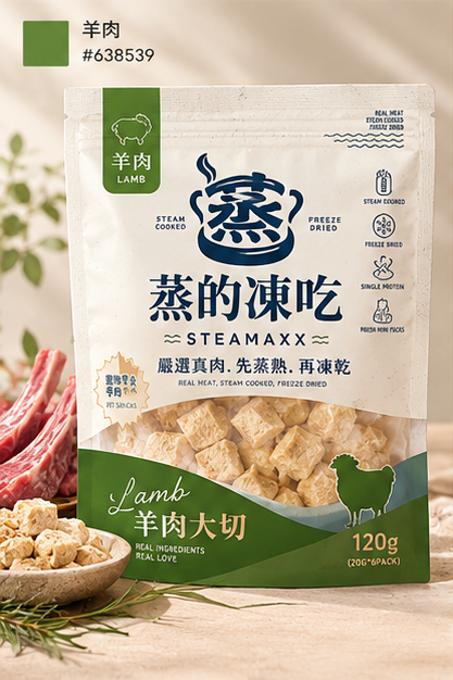 Steamaxx 熟肉凍乾大切－羊肉