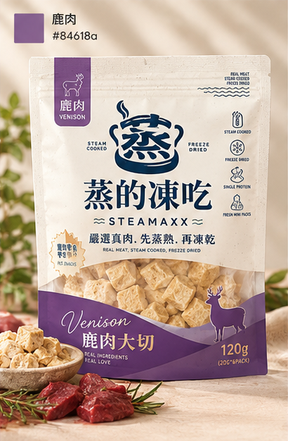 Steamaxx 熟肉凍乾大切－鹿肉